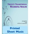 20 Traditional Wedding Solos Viola & Piano 40041